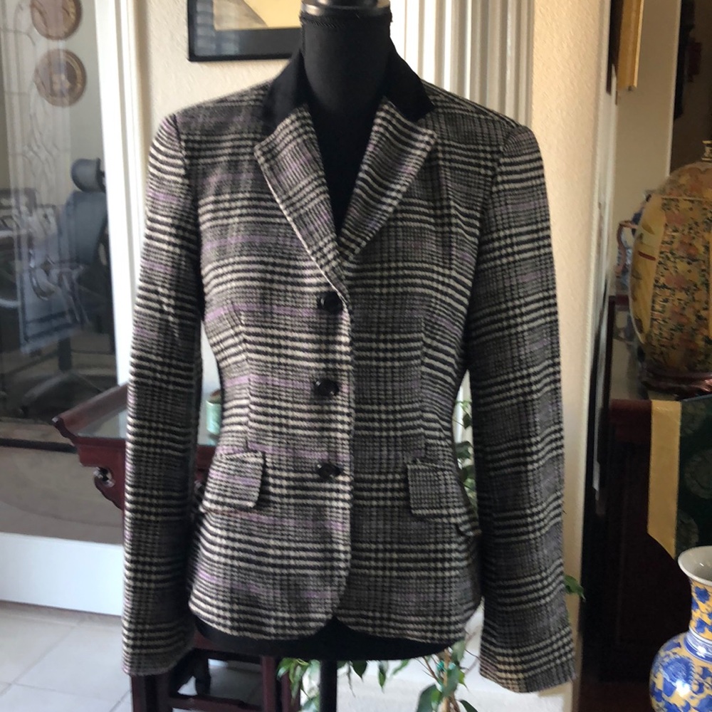 Winter Black multi jacket